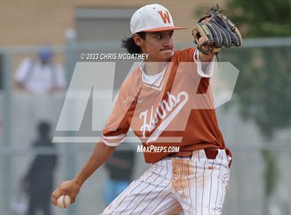 Thumbnail 2 in North Mesquite @ White (UIL Class 5A Baseball Region II Bi-District) photogallery.