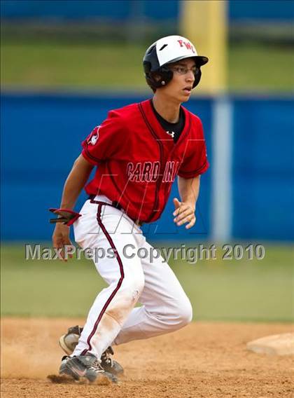 Thumbnail 2 in Fort Bend Baptist vs Fort Worth Christian (TAPPS 4A Semifinal) photogallery.