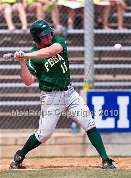 Thumbnail 1 in Fort Bend Baptist vs Fort Worth Christian (TAPPS 4A Semifinal) photogallery.