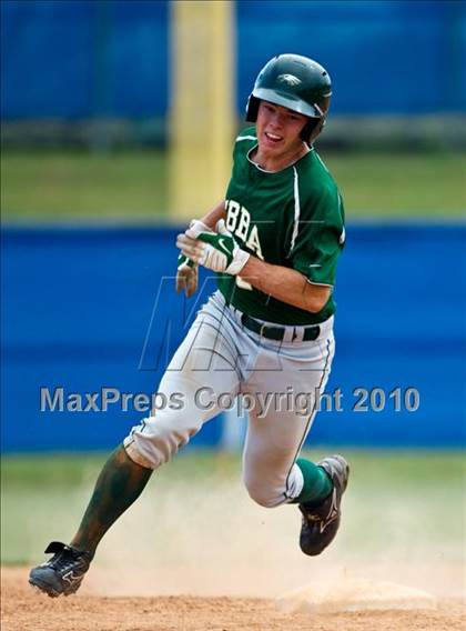 Thumbnail 3 in Fort Bend Baptist vs Fort Worth Christian (TAPPS 4A Semifinal) photogallery.