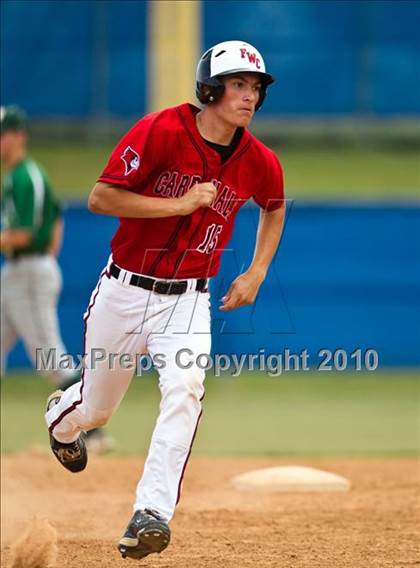 Thumbnail 3 in Fort Bend Baptist vs Fort Worth Christian (TAPPS 4A Semifinal) photogallery.