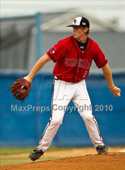 Thumbnail 2 in Fort Bend Baptist vs Fort Worth Christian (TAPPS 4A Semifinal) photogallery.