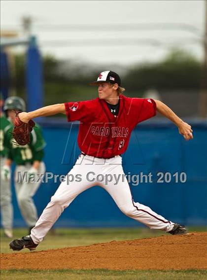 Thumbnail 2 in Fort Bend Baptist vs Fort Worth Christian (TAPPS 4A Semifinal) photogallery.