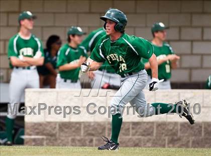 Thumbnail 3 in Fort Bend Baptist vs Fort Worth Christian (TAPPS 4A Semifinal) photogallery.