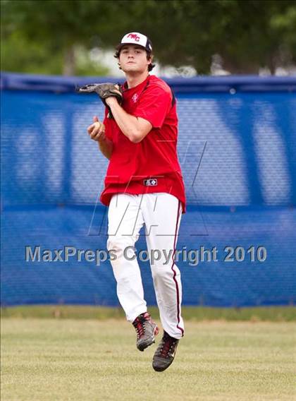 Thumbnail 1 in Fort Bend Baptist vs Fort Worth Christian (TAPPS 4A Semifinal) photogallery.