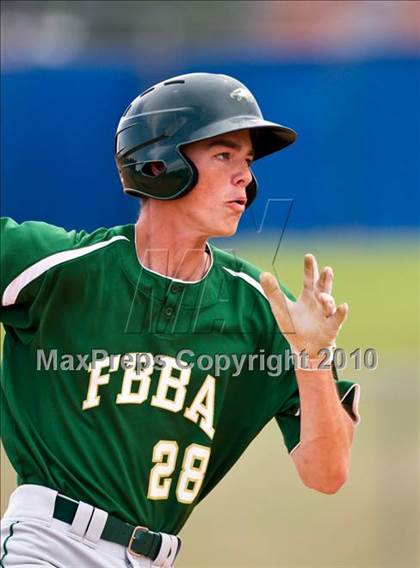 Thumbnail 3 in Fort Bend Baptist vs Fort Worth Christian (TAPPS 4A Semifinal) photogallery.