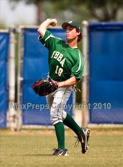 Thumbnail 1 in Fort Bend Baptist vs Fort Worth Christian (TAPPS 4A Semifinal) photogallery.