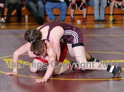 Thumbnail 3 in IHSA Class 1A Regional @ Mt. Carmel photogallery.