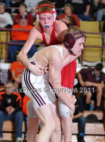 Thumbnail 3 in IHSA Class 1A Regional @ Mt. Carmel photogallery.