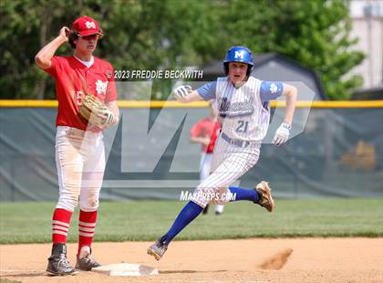 Thumbnail 2 in Evansville Mater Dei @ Evansville Memorial photogallery.