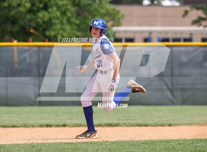Thumbnail 1 in Evansville Mater Dei @ Evansville Memorial photogallery.