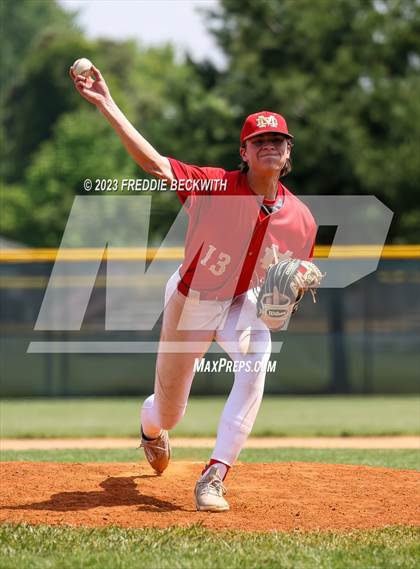Thumbnail 2 in Evansville Mater Dei @ Evansville Memorial photogallery.
