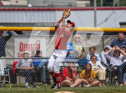 Thumbnail 3 in Evansville Mater Dei @ Evansville Memorial photogallery.