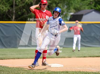 Thumbnail 1 in Evansville Mater Dei @ Evansville Memorial photogallery.