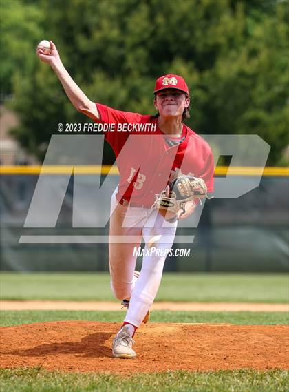 Thumbnail 2 in Evansville Mater Dei @ Evansville Memorial photogallery.