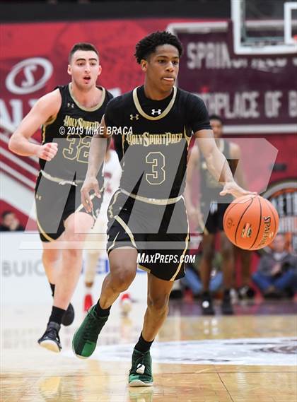 Thumbnail 1 in Holy Spirit Prep vs. Long Island Lutheran (Spalding Hoophall Classic) photogallery.