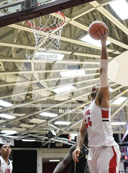 Thumbnail 1 in Holy Spirit Prep vs. Long Island Lutheran (Spalding Hoophall Classic) photogallery.