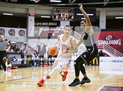 Thumbnail 1 in Holy Spirit Prep vs. Long Island Lutheran (Spalding Hoophall Classic) photogallery.