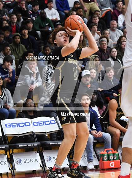 Thumbnail 2 in Holy Spirit Prep vs. Long Island Lutheran (Spalding Hoophall Classic) photogallery.