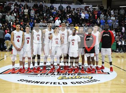 Thumbnail 3 in Holy Spirit Prep vs. Long Island Lutheran (Spalding Hoophall Classic) photogallery.