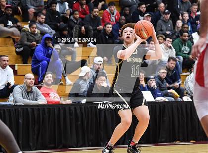 Thumbnail 2 in Holy Spirit Prep vs. Long Island Lutheran (Spalding Hoophall Classic) photogallery.