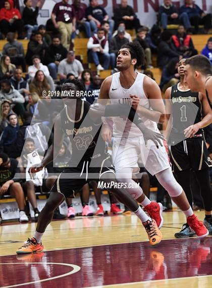 Thumbnail 3 in Holy Spirit Prep vs. Long Island Lutheran (Spalding Hoophall Classic) photogallery.