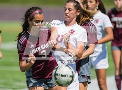 Thumbnail 2 in Cinco Ranch vs Tompkins (UIL 6A Regional Final) photogallery.