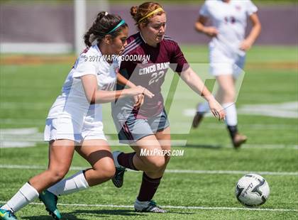 Thumbnail 2 in Cinco Ranch vs Tompkins (UIL 6A Regional Final) photogallery.