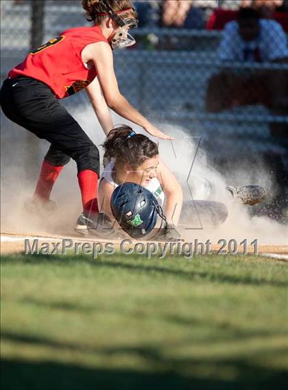 Thumbnail 3 in Goochland at Woodgrove (Region II Semifinal) photogallery.