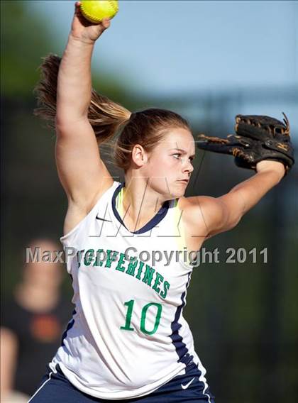 Thumbnail 3 in Goochland at Woodgrove (Region II Semifinal) photogallery.