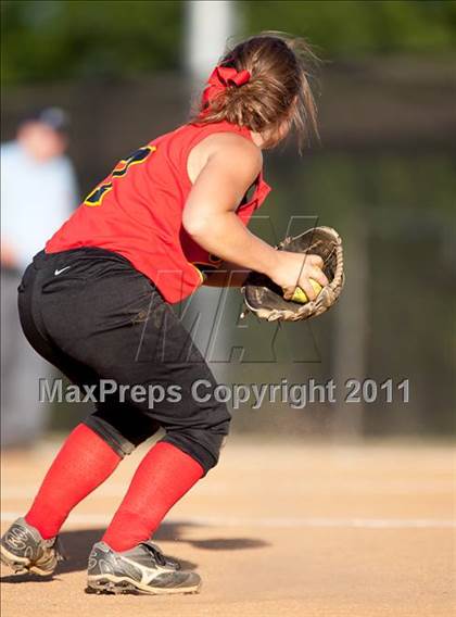 Thumbnail 2 in Goochland at Woodgrove (Region II Semifinal) photogallery.