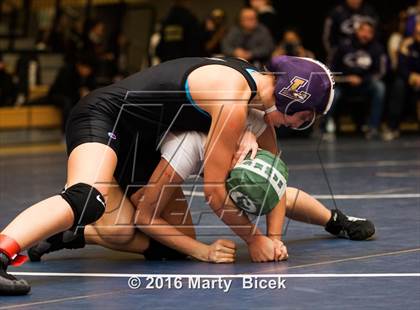 Thumbnail 2 in CIF SJS Girls District Wrestling Championships photogallery.