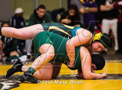 Thumbnail 1 in CIF SJS Girls District Wrestling Championships photogallery.
