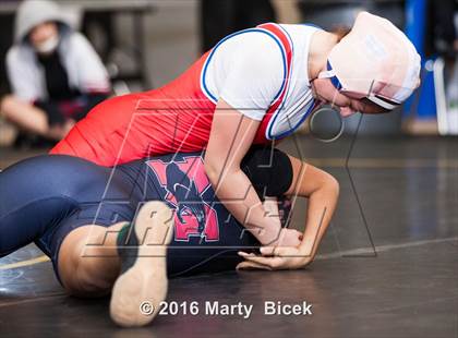 Thumbnail 2 in CIF SJS Girls District Wrestling Championships photogallery.