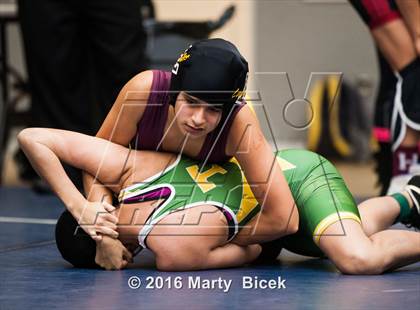 Thumbnail 1 in CIF SJS Girls District Wrestling Championships photogallery.