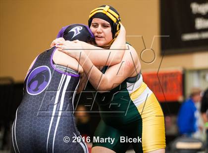Thumbnail 2 in CIF SJS Girls District Wrestling Championships photogallery.