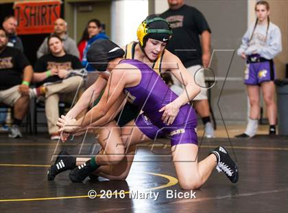 Thumbnail 1 in CIF SJS Girls District Wrestling Championships photogallery.