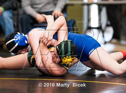 Thumbnail 2 in CIF SJS Girls District Wrestling Championships photogallery.