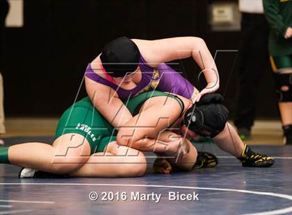 Thumbnail 3 in CIF SJS Girls District Wrestling Championships photogallery.