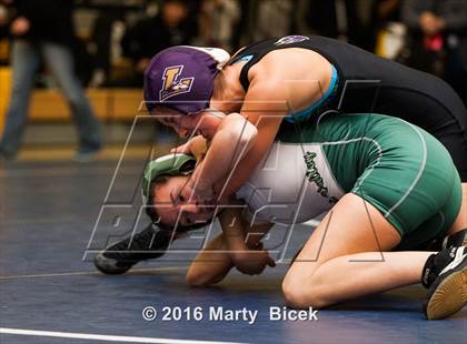 Thumbnail 3 in CIF SJS Girls District Wrestling Championships photogallery.