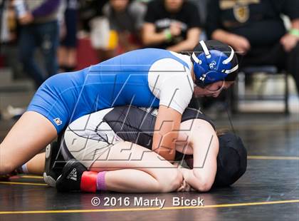 Thumbnail 3 in CIF SJS Girls District Wrestling Championships photogallery.