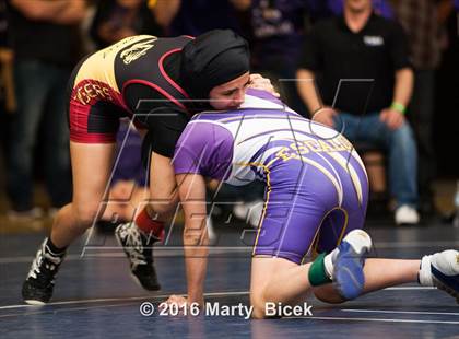 Thumbnail 1 in CIF SJS Girls District Wrestling Championships photogallery.