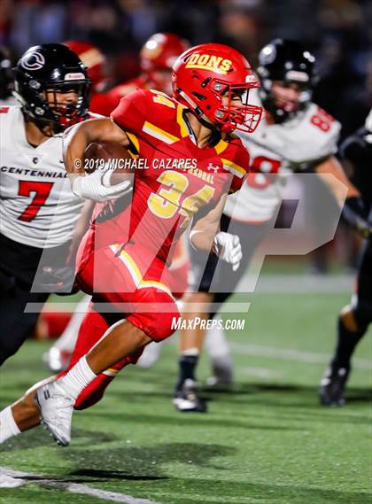Thumbnail 2 in Centennial @ Cathedral Catholic photogallery.
