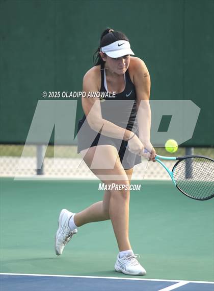 Thumbnail 3 in UIL 3A Girls Tennis Finals photogallery.