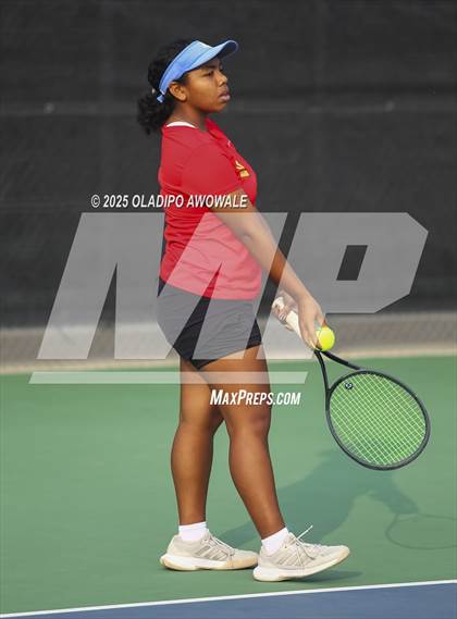 Thumbnail 3 in UIL 3A Girls Tennis Finals photogallery.
