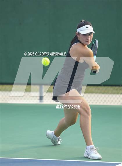 Thumbnail 2 in UIL 3A Girls Tennis Finals photogallery.