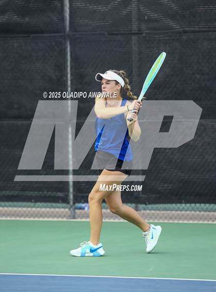 Thumbnail 3 in UIL 3A Girls Tennis Finals photogallery.