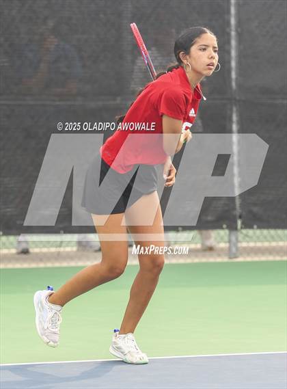 Thumbnail 2 in UIL 3A Girls Tennis Finals photogallery.