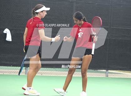 Thumbnail 1 in UIL 3A Girls Tennis Finals photogallery.