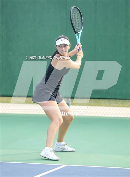 Thumbnail 3 in UIL 3A Girls Tennis Finals photogallery.